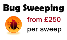 Bug Sweeping Cost in Belfast